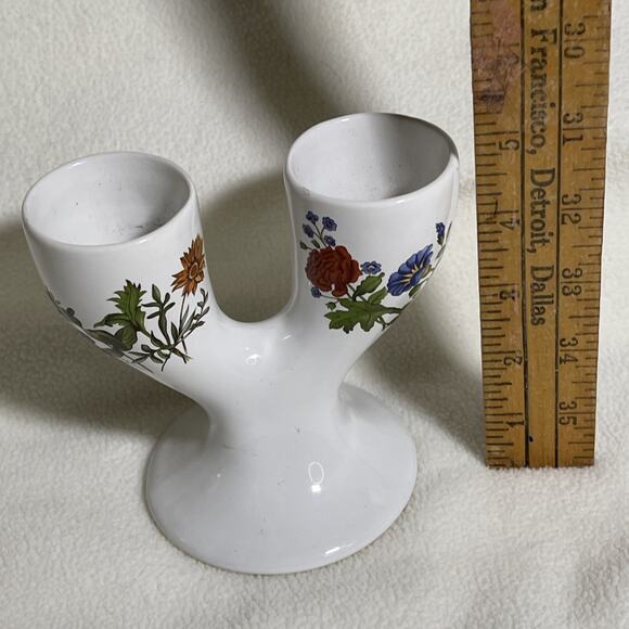 Ireland Two Holder Egg Cup, Multicolor Flowers - Picture 8 of 10